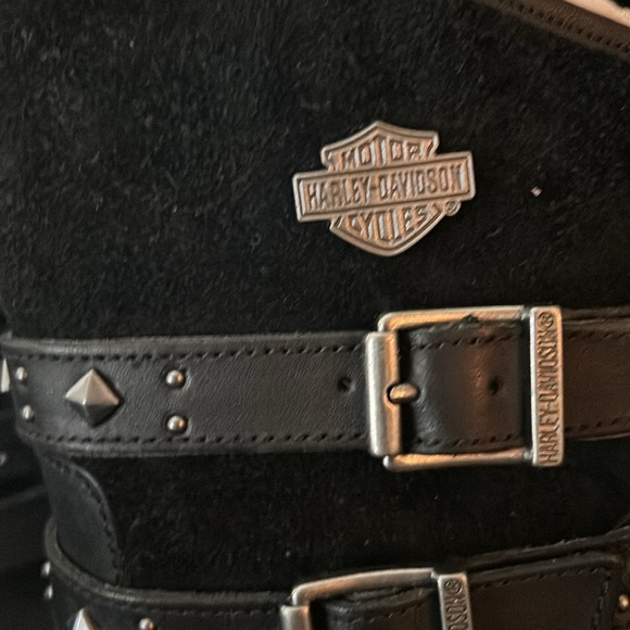 HARLEY DAVIDSON BOOTS 4 INCH HEELS TAGS TAKEN OFF BOOTS WORN ONE TIME TO TRY ON - Picture 7 of 10